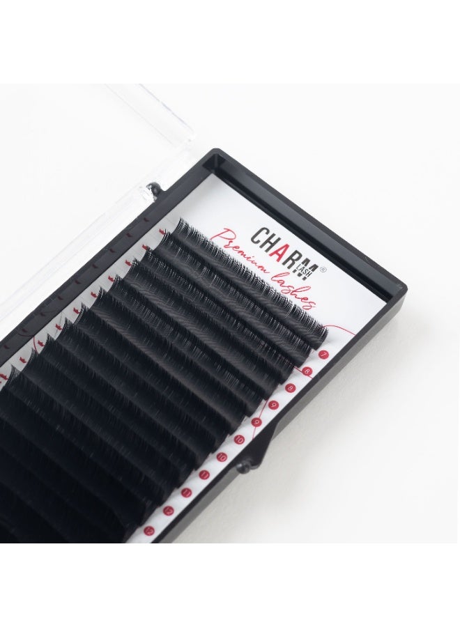 CHARM LASH Premium Matte  0.07, D Mix length (7-15) - 16 Lines - Image 1